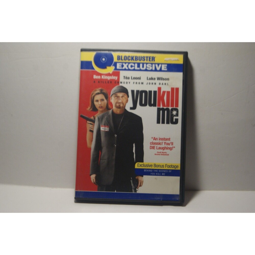 You Kill Me DVD 2007 Blockbuster Exclusieve Action Thriller Ben Kingsley